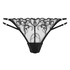 Tanga de Tiro Alto Scarlett, Negro
