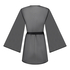 Kimono de malla Imani, Negro