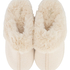Pantuflas Reya, Beige