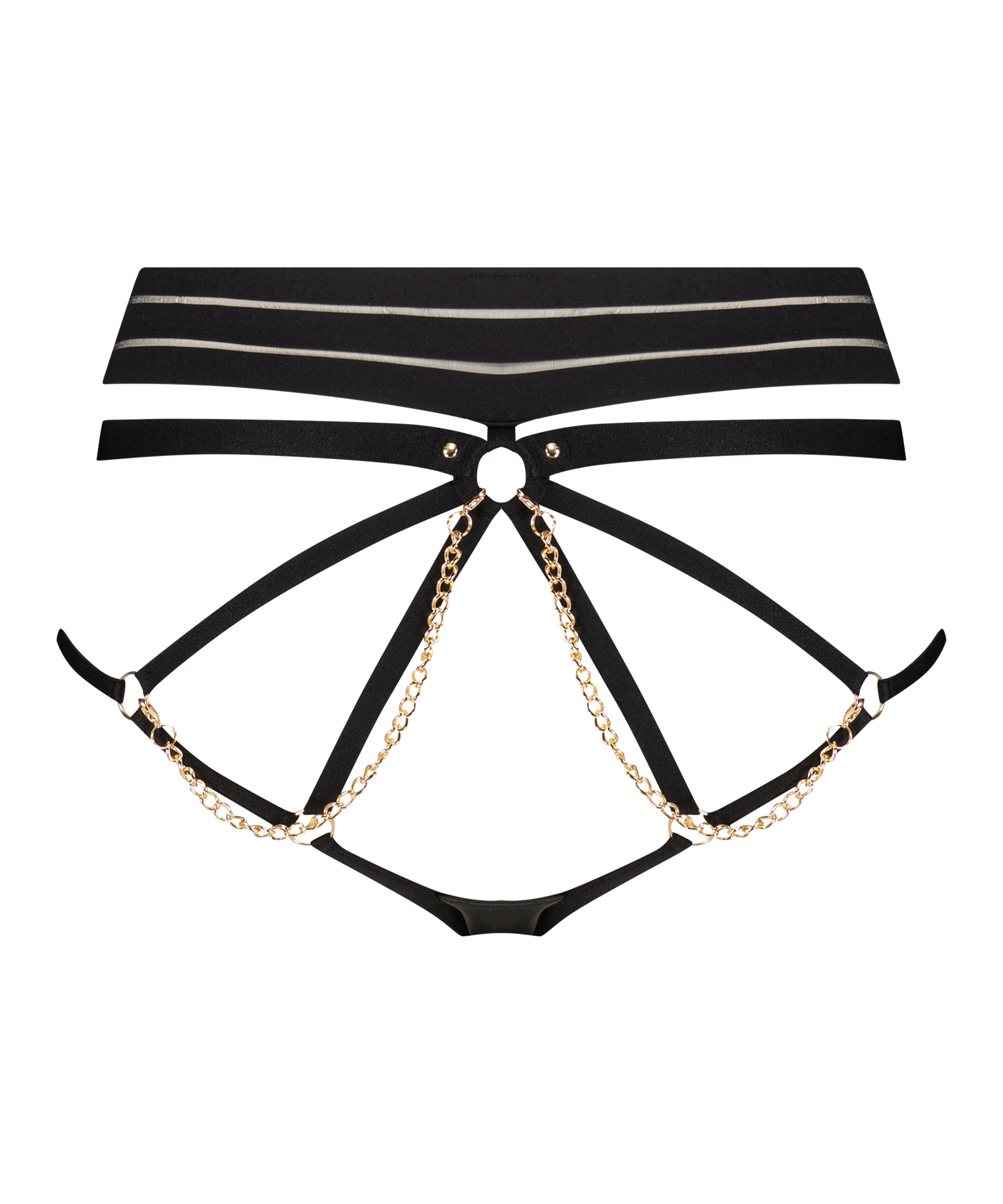 Brasileña de entrepierna abierta Domantrix, Negro, main