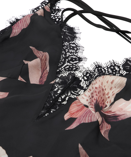 Cami de encaje, Negro