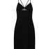 Vestido lencero Jersey, Negro