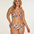 Top de bikini preformado y push-up Hawaii, Blanco