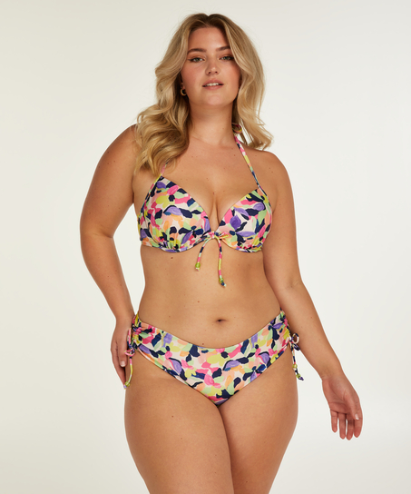 Top de bikini preformado y push-up Hawaii, Blanco
