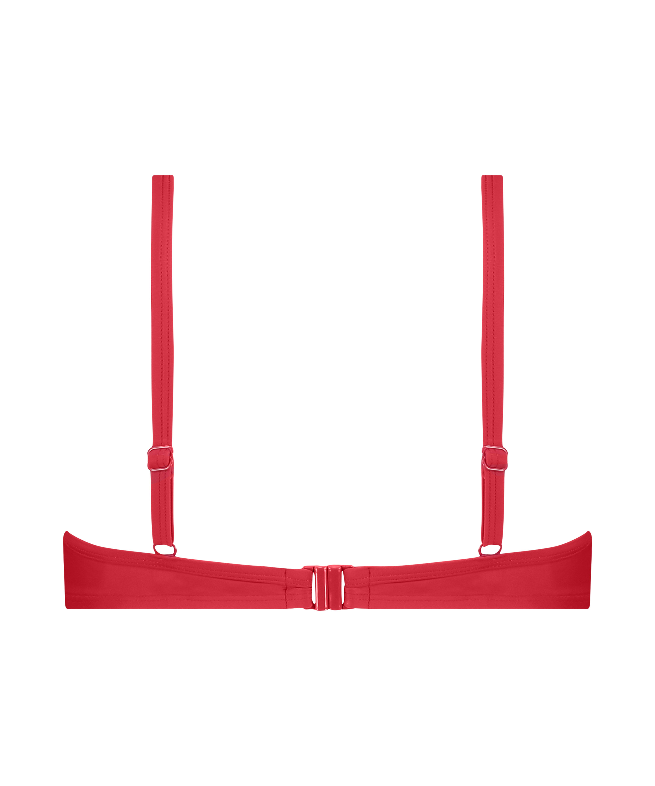 Top de bikini Luxe, Rojo, main