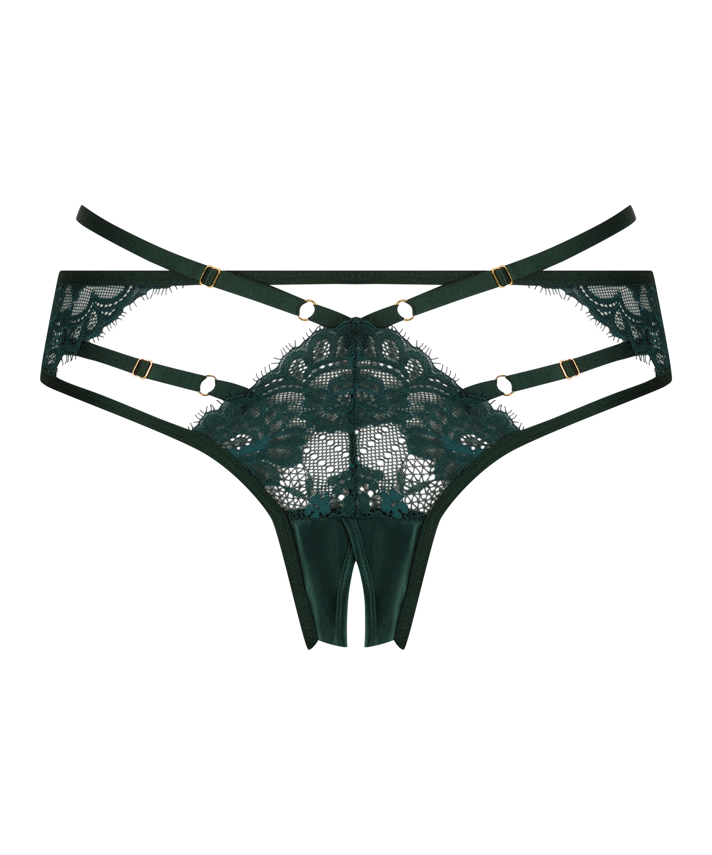 Brasile&ntilde;a con entrepierna abierta Iggy, Verde, main