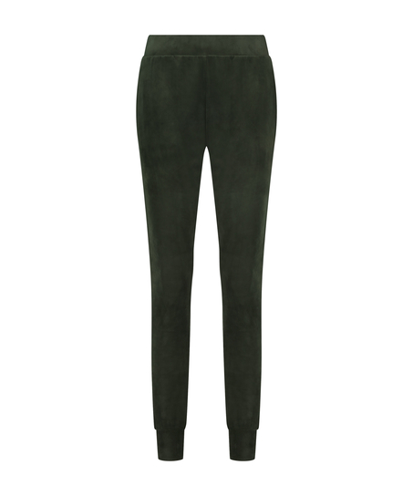 Pantalones de deporte Velours, Verde