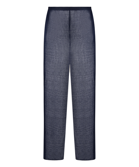 Pantal&oacute;n de punto playero, Azul