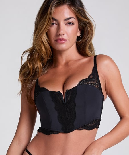Bralette Bronte, Negro
