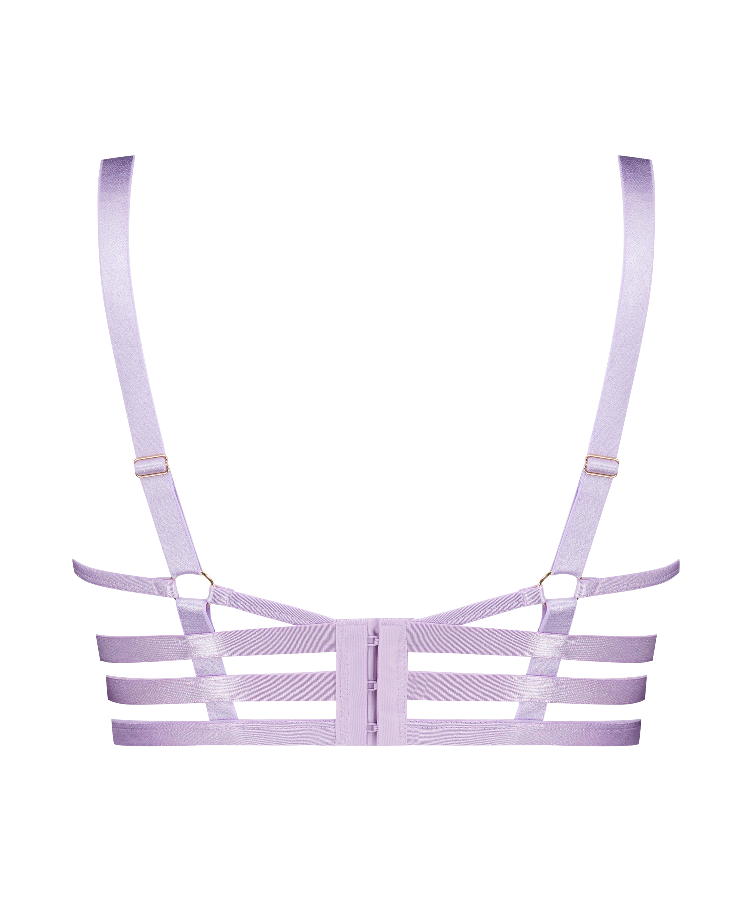 Sujetador longline de aros no preformado Tara, Morado, main