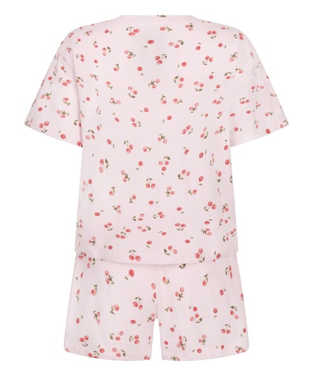 Conjunto de Pijama de Algod&oacute;n, Morado