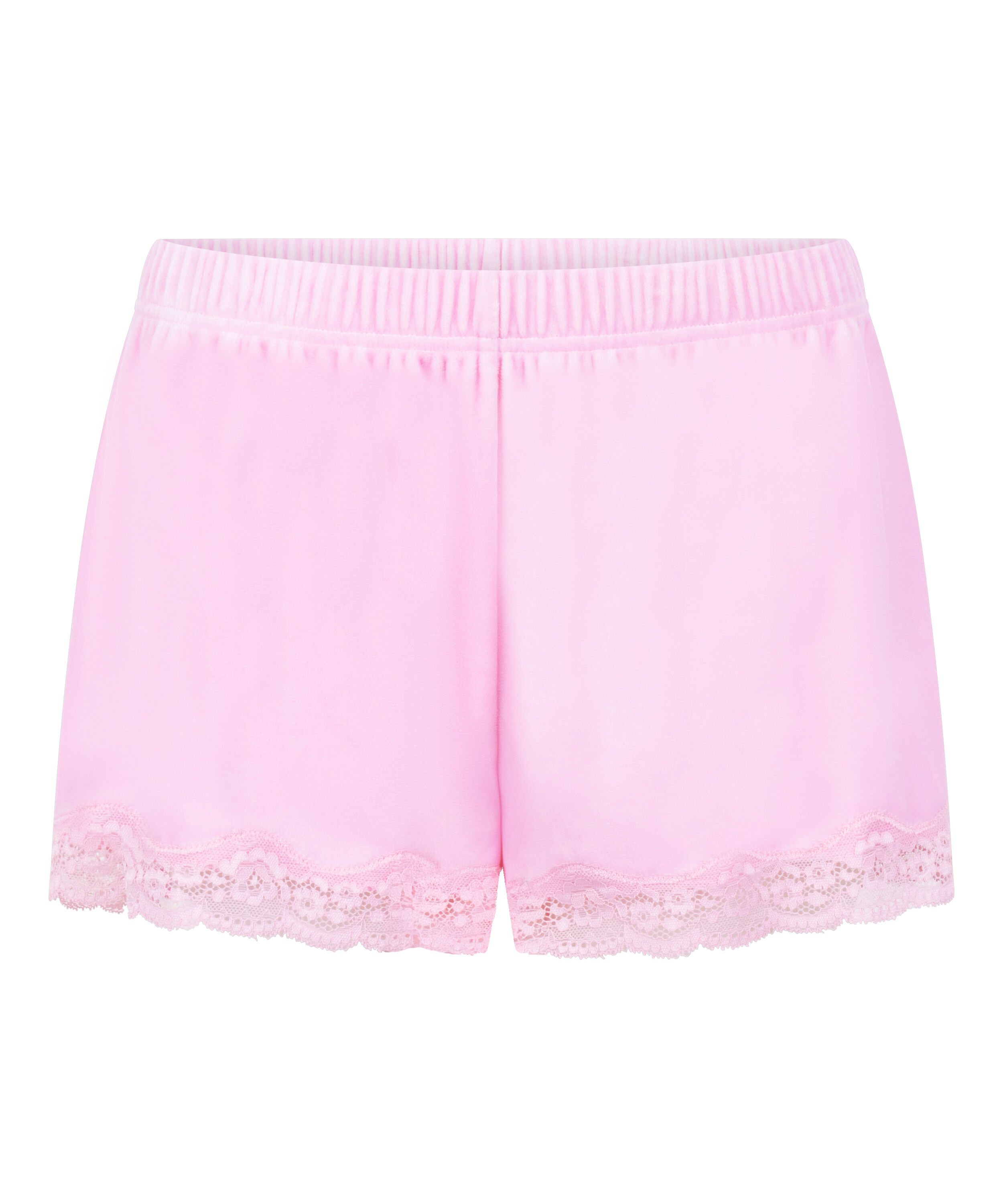Short Velours Lace, Rosa