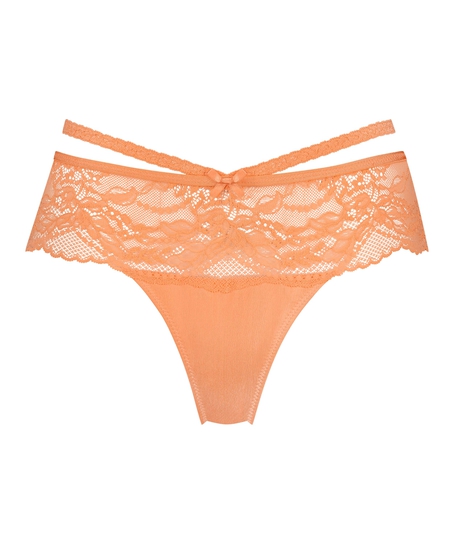 Tanga bóxer Francesca, Naranja
