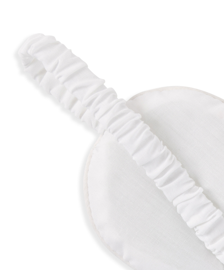 Antifaz para dormir, Blanco