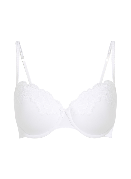 Sujetador con aros preformado Secret Lace, Blanco