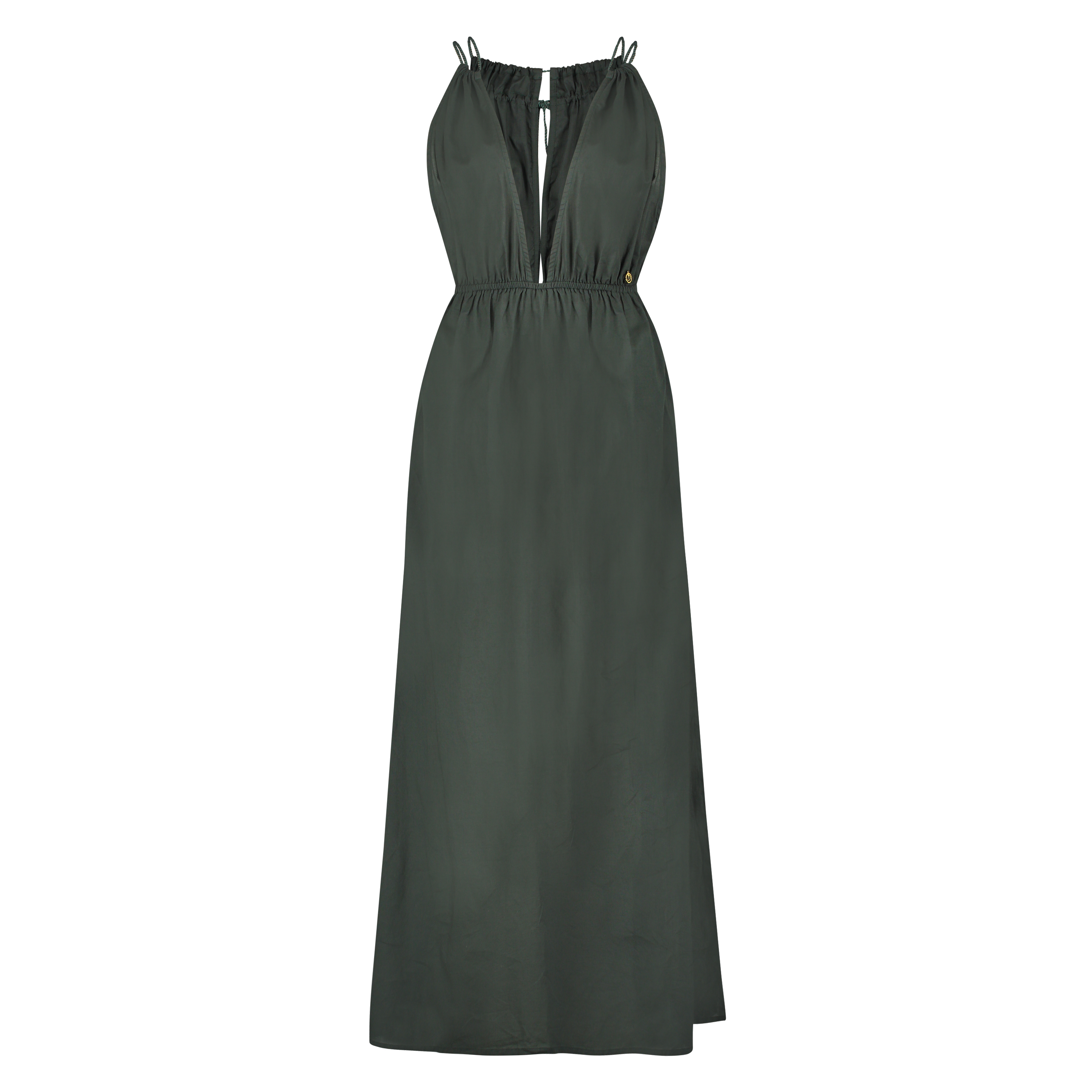Vestido maxi Doutzen, Verde, main