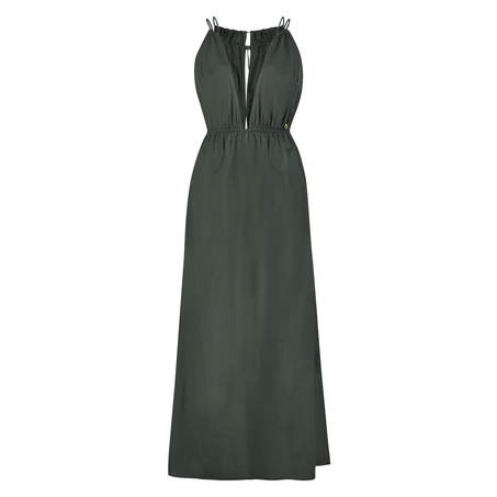 Vestido maxi Doutzen, Verde