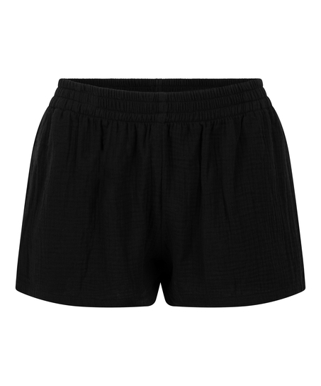 Short de muselina, Negro