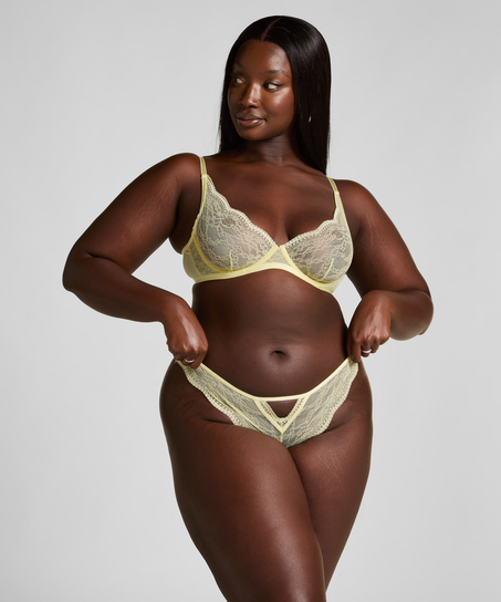 Sujetador con aros no preformado Isabelle, Amarillo