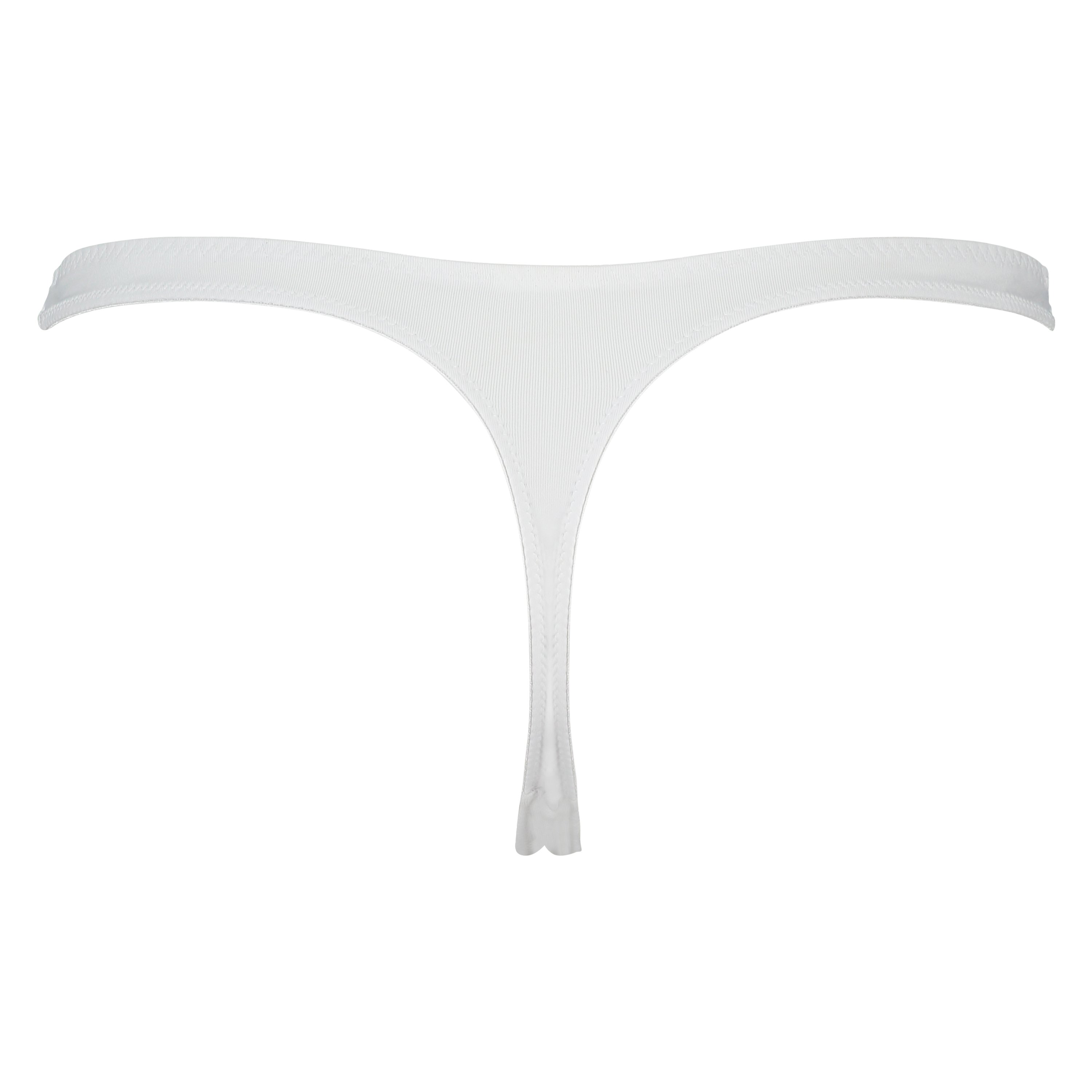 Tanga Secret Lace, Blanco, main