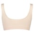 Sujetador de aros básico, Beige