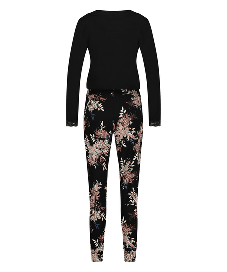 Conjunto de pijama de lactancia, Negro