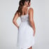 Vestido lencero Nora Lace, Blanco