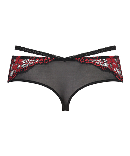 Tanga b&oacute;xer Loz, Negro