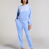 Pantalones de deporte Velours, Azul