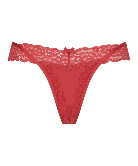 Tanga bajo Willow, Rojo