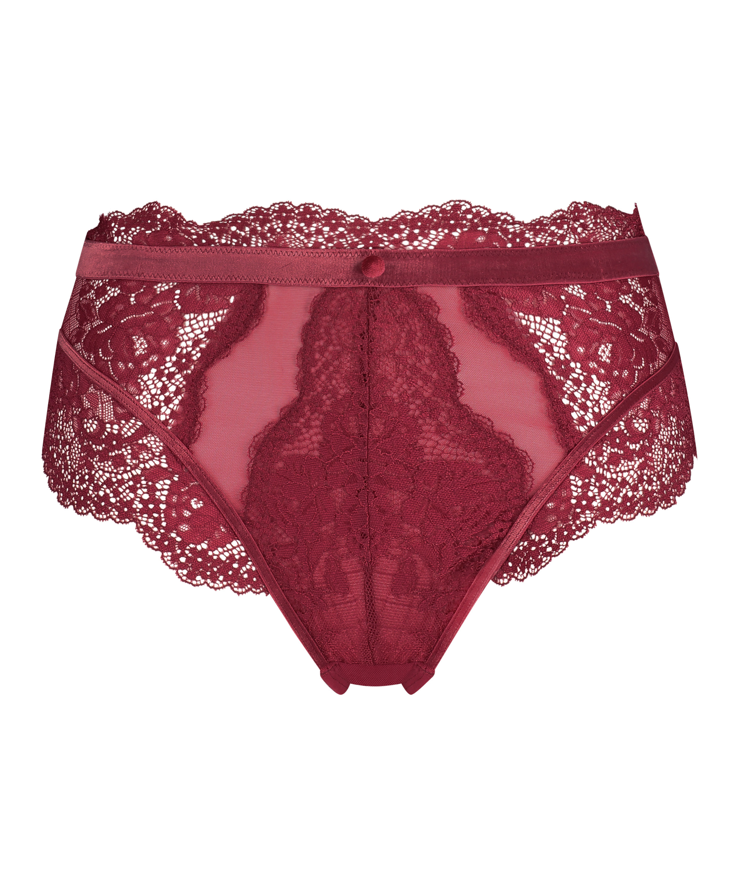 Tanga de corte alto Maureen Rebecca Mir, Rojo, main