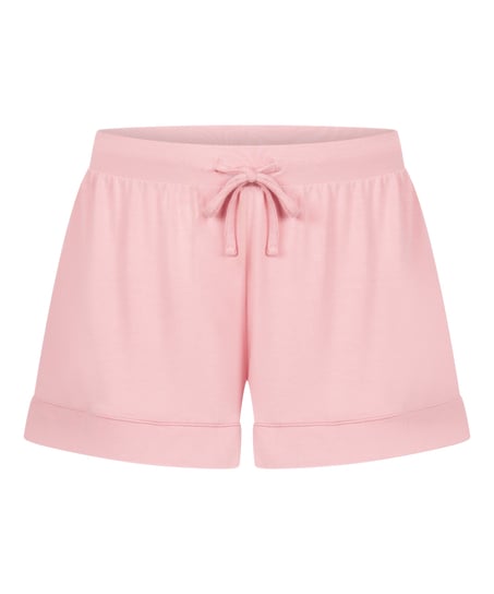Pantalón corto de jersey Essential, Rosa