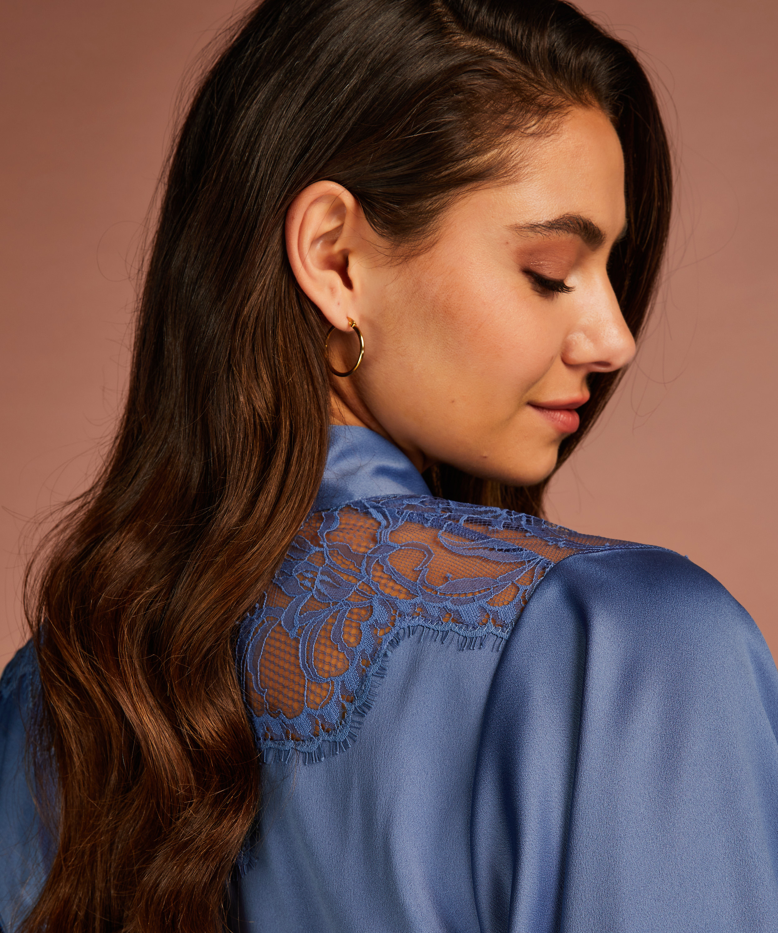 Kimono Sophia, Azul, main