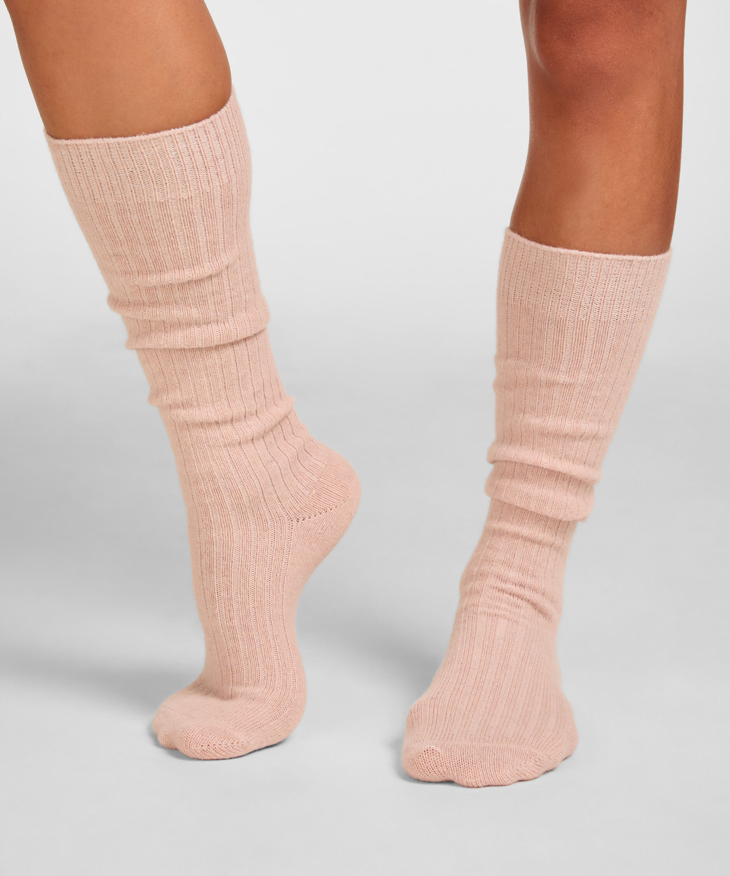 Calcetines de cachemira, Rosa