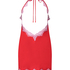 Vestido lencero Satin, Rojo
