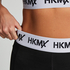 Leggings deportivos de cintura regular HKMX, Negro