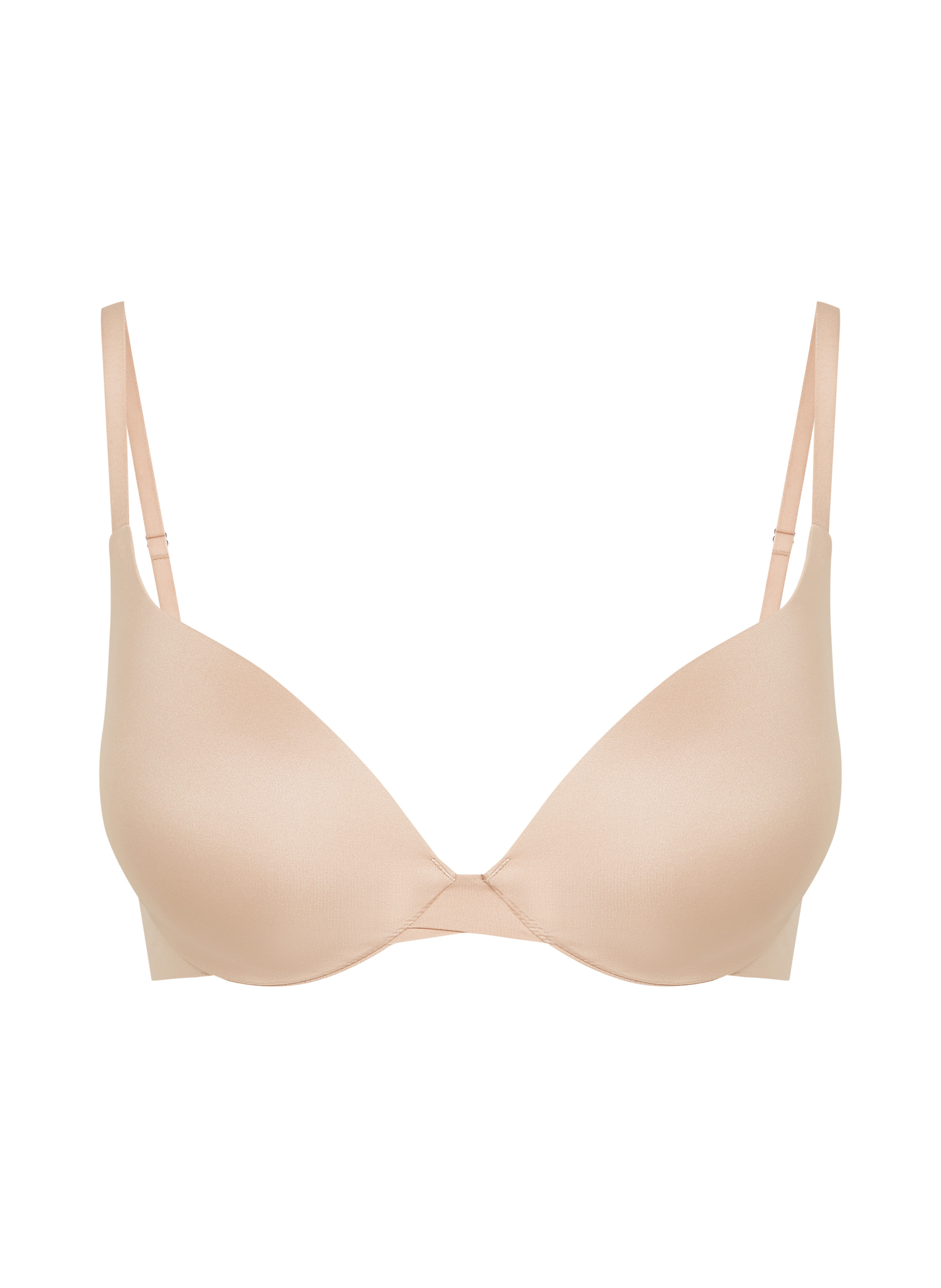 Sujetador push-up de aros preformado Smooth, Beige, main