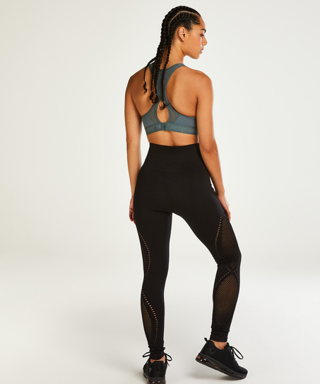 HKMX Sujetador deportivo The All Star Level 2, Verde