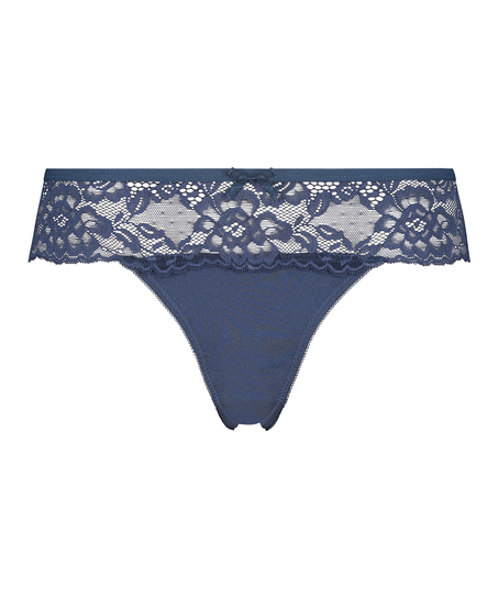 Tanga bóxer Bianca, Azul