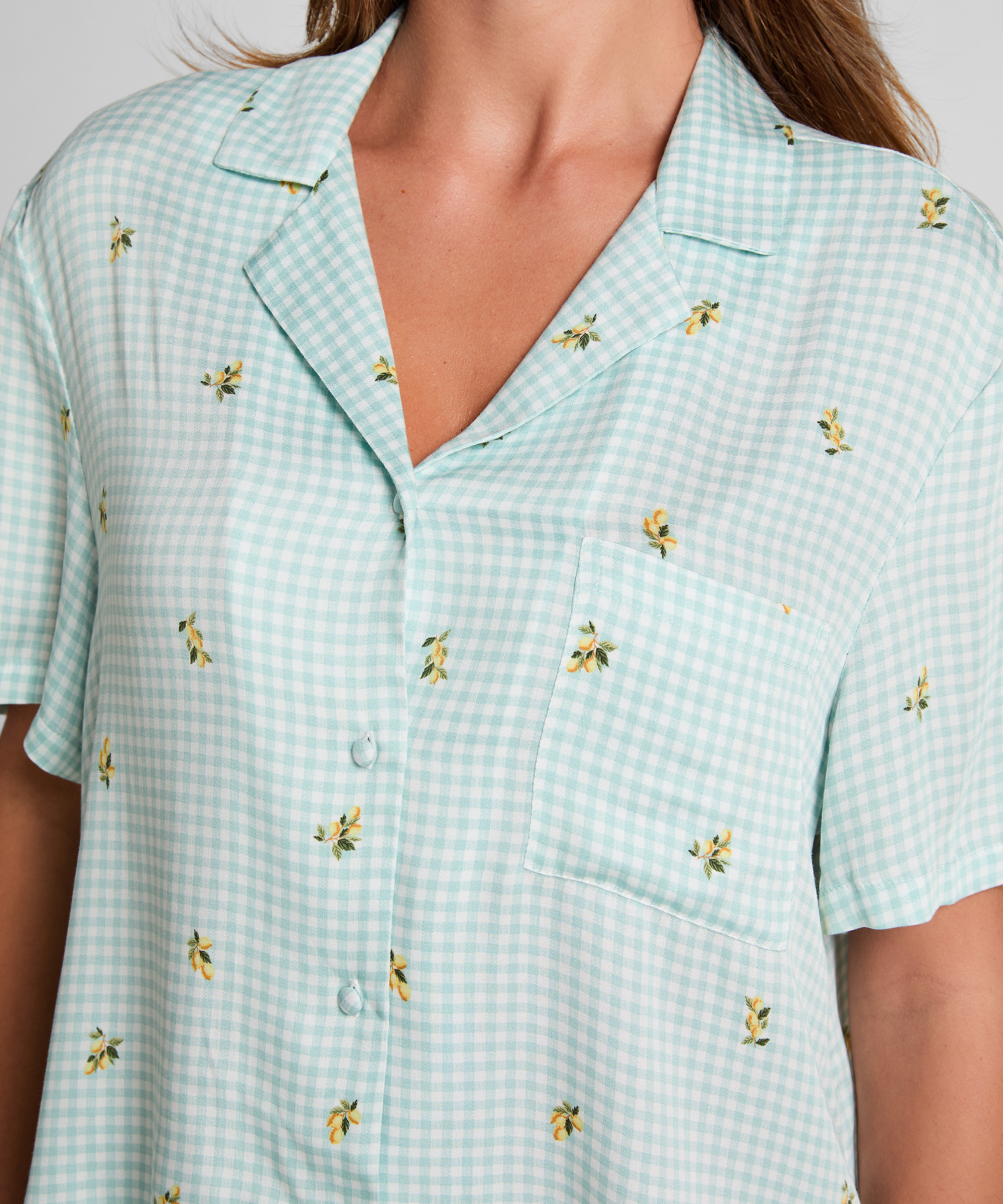 Top de pijama, Verde, main