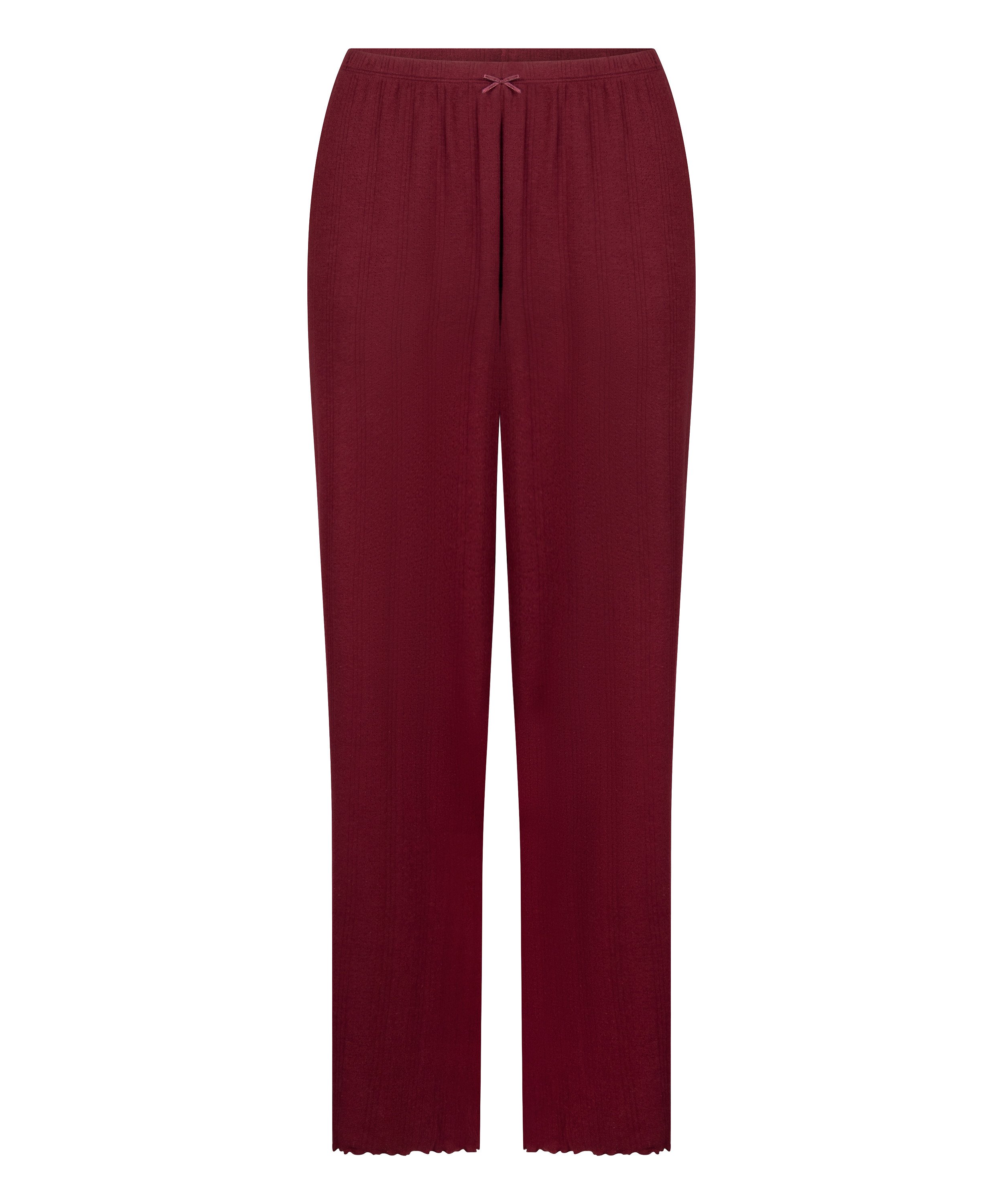 Pyjama Pant Loose Pointelle, Rojo, main