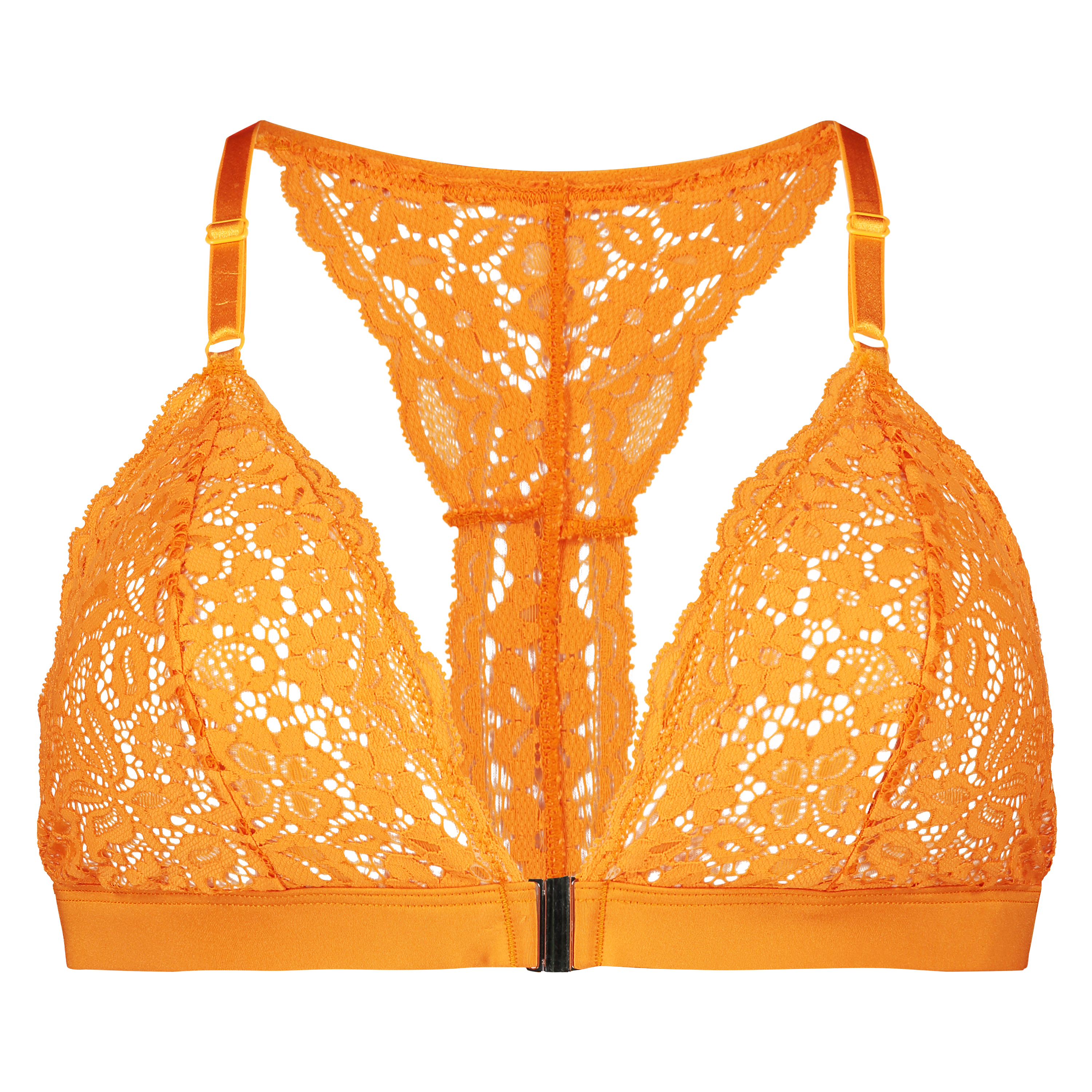 Bralette triangular preformado Rose, Naranja, main
