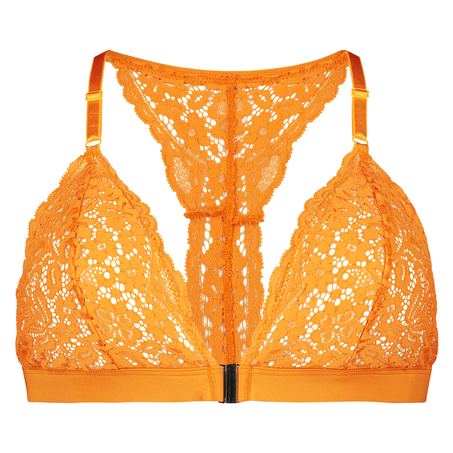 Bralette triangular preformado Rose, Naranja