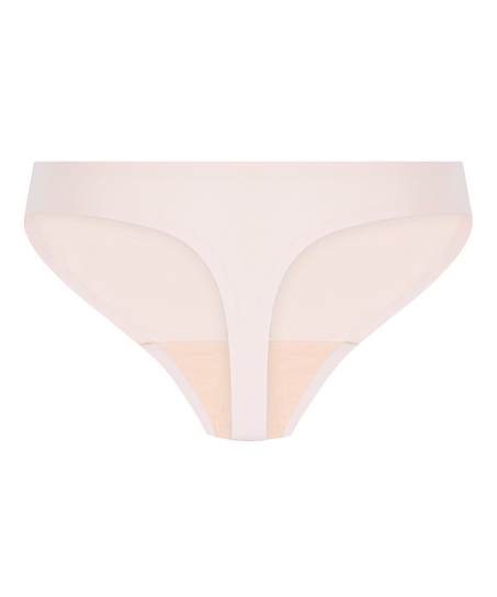 Tanga invisible b&aacute;sico, Beige