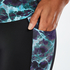 Leggings deportivos de talle alto Marble nivel 3 de HKMX, Azul