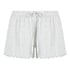 Pantalones cortos de pijama Pointelle, Beige