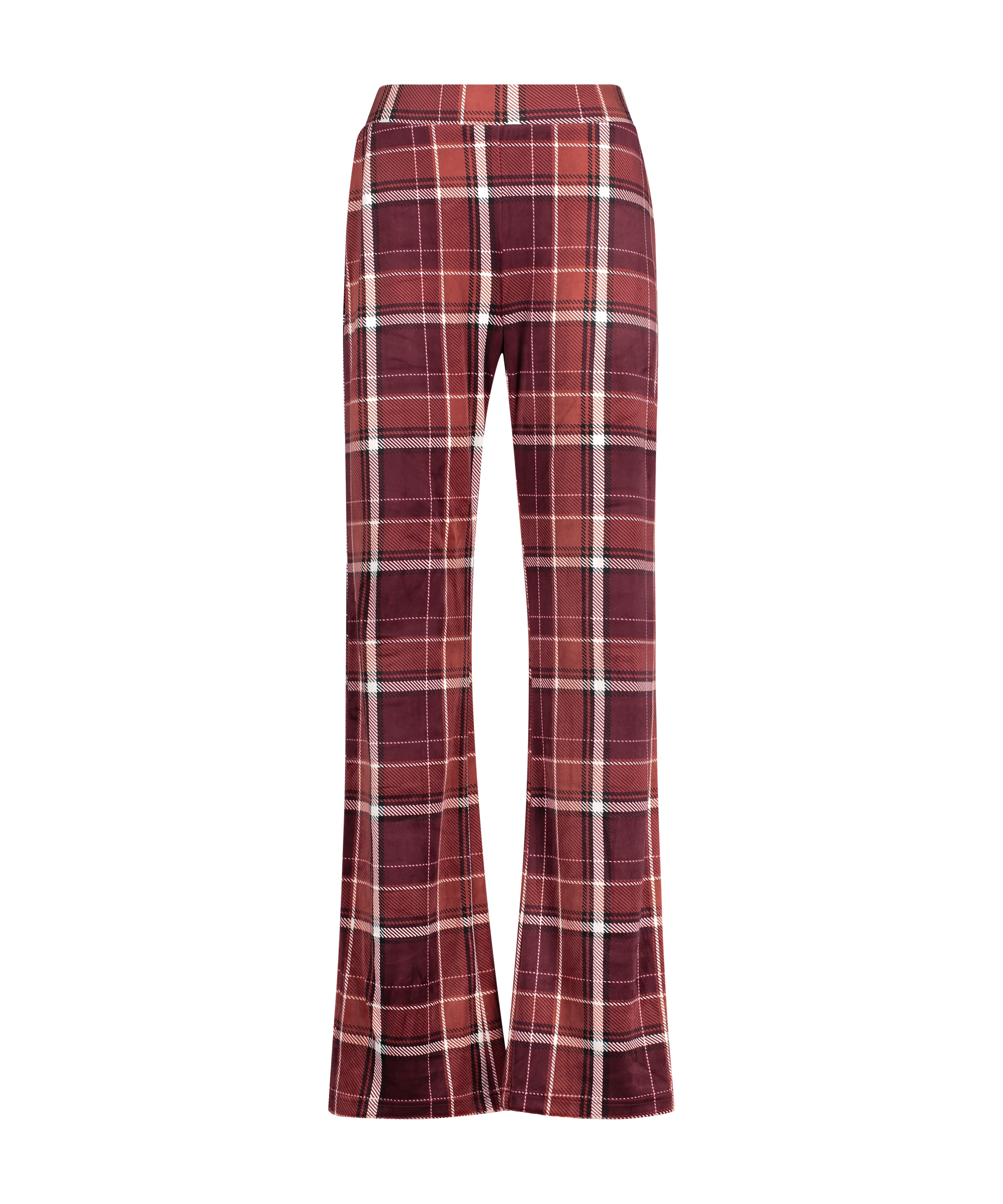 Petite Pantal&oacute;n de pijama de terciopelo, Rojo, main