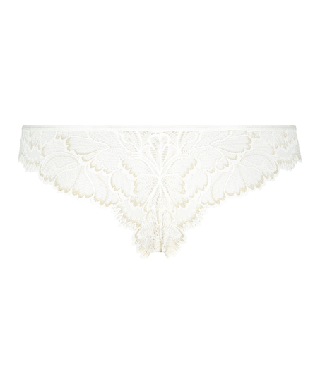 Braguita brasile&ntilde;a short Regina, Blanco