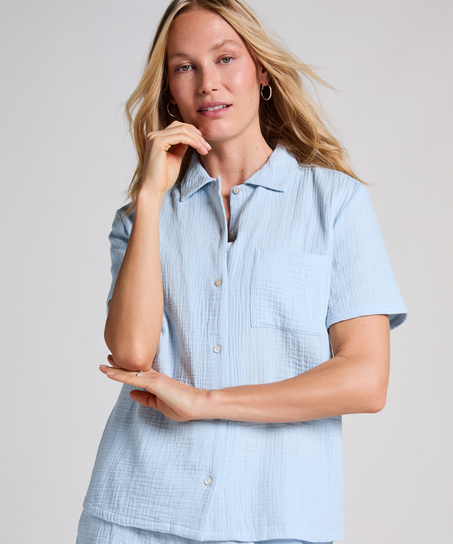 Chaqueta de muselina, Azul