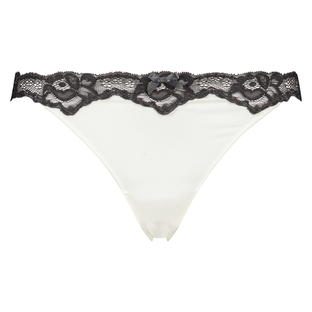 Tanga Secret Lace, Blanco